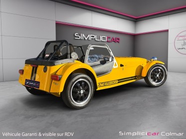 Caterham super seven 170 s jaune firecracker chauffage intérieur garantie 12 mois occasion simplicicar colmar simplicicar...