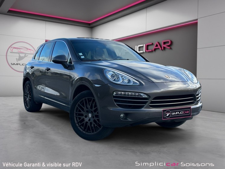 Porsche cayenne 3.0d v6 platinium edition tiptronic - hifi burmester/toit ouvrant/sièges élec chauff/hayon - garantie 12...