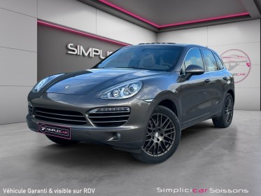 Porsche cayenne 3.0d v6 platinium edition tiptronic - hifi burmester/toit ouvrant/sièges élec chauff/hayon - garantie 12...