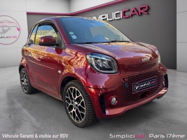 Smart fortwo coupe eq 82 ch passion / camera de recul /entretien smart / garantie 12 mois occasion paris 17ème (75)(porte...