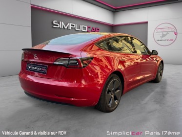 Tesla model 3 autonomie standard plus rwd / becquet arr carbone / garantie 12 mois occasion paris 17ème (75)(porte maillot)...