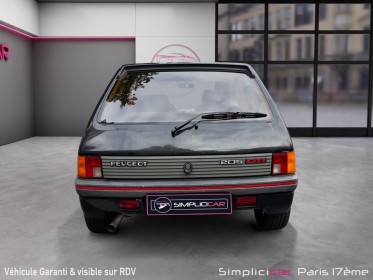 Peugeot 205 1.6 gti occasion paris 17ème (75)(porte maillot) simplicicar simplicibike france