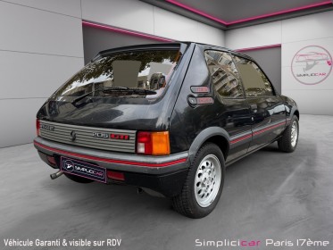 Peugeot 205 1.6 gti occasion paris 17ème (75)(porte maillot) simplicicar simplicibike france