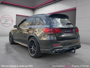 Mercedes glc classe 63 s amg brabus 600 9g-tronic 4matic/toit ouvrant/siege élec memoire et chauffant avant et... occasion...