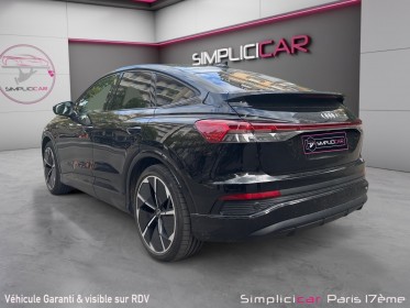 Audi q4 e-tron sportback 40 204 ch 82 kwh s line / premiere main / tva recuperable occasion paris 17ème (75)(porte maillot)...