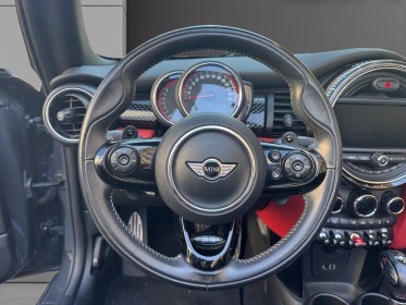 Mini cabriolet f57 231 ch john cooper works bva6 finition jcw exclusive design premiere main occasion paris 17ème (75)(porte...