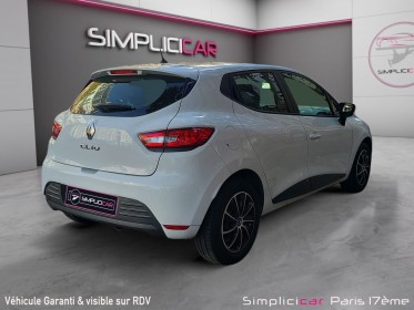 Renault clio iv dci 75 energy zen/ entretien renault / radar de recul occasion paris 17ème (75)(porte maillot) simplicicar...