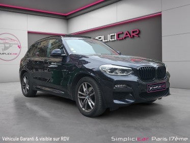 Bmw x3 g01 sdrive18d 150ch bva8 m sport garantie constructeur suivi complet bmw occasion paris 17ème (75)(porte maillot)...