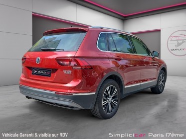 Volkswagen tiguan 2.0 tdi 150 dsg7 4motion carat exclusive 1er main suivi complet vw occasion paris 17ème (75)(porte...