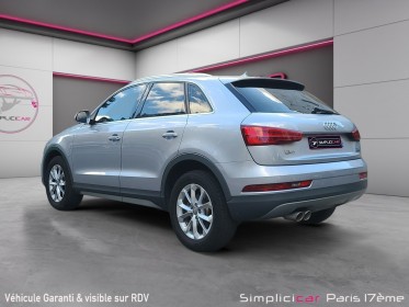 Audi q3 q3 2.0 tdi 184 ch s tronic 7 quattro ambiente occasion paris 17ème (75)(porte maillot) simplicicar simplicibike france