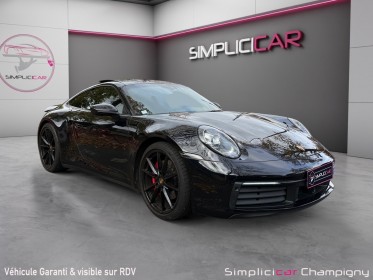 Porsche 911 carrera coupe 992 4s coupe 3.0i 450 pdk / toit ouvrant - pack chrono - bose - francaise occasion...
