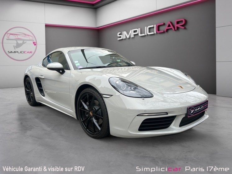 Porsche 718 cayman 2.0i 300 ch pdk - aucun deffauts carroserie garantie 12 mois occasion paris 17ème (75)(porte maillot)...