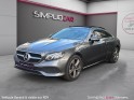 Mercedes classe e coupe 220 d 4matic executive - toit ouvrant - caméra - led d'ambiance - sièges chauffants - garantie...