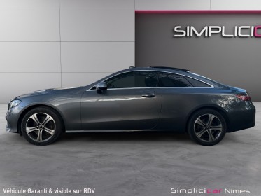 Mercedes classe e coupe 220 d 4matic executive - toit ouvrant - caméra - led d'ambiance - sièges chauffants - garantie...