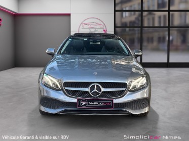Mercedes classe e coupe 220 d 4matic executive - toit ouvrant - caméra - led d'ambiance - sièges chauffants - garantie...