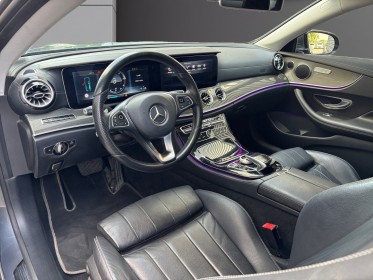 Mercedes classe e coupe 220 d 4matic executive - toit ouvrant - caméra - led d'ambiance - sièges chauffants - garantie...