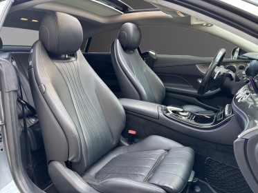 Mercedes classe e coupe 220 d 4matic executive - toit ouvrant - caméra - led d'ambiance - sièges chauffants - garantie...