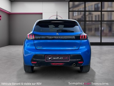 Peugeot 208 puretech 100ch bvm6 gt - toit/carplay/caméra/led intérieur - extension de garantie 2028 occasion simplicicar...