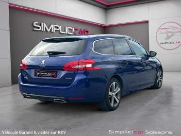 Peugeot 308 sw 1.6 bluehdi 120ch eat6 gt line - toit pano/cuir/sono denon/cuir - garantie 12 mois occasion simplicicar...