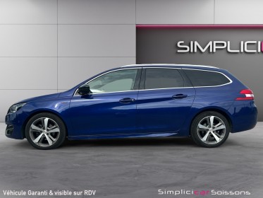 Peugeot 308 sw 1.6 bluehdi 120ch eat6 gt line - toit pano/cuir/sono denon/cuir - garantie 12 mois occasion simplicicar...