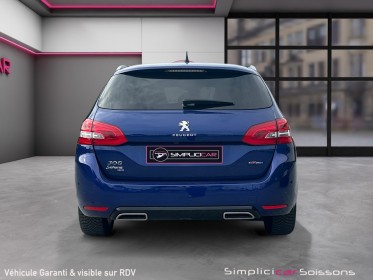 Peugeot 308 sw 1.6 bluehdi 120ch eat6 gt line - toit pano/cuir/sono denon/cuir - garantie 12 mois occasion simplicicar...