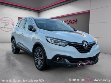 Renault kadjar tce 130 energy intens, attelage, 4x2, garantie 12 mois occasion simplicicar annecy simplicicar simplicibike...