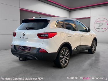 Renault kadjar tce 130 energy intens, attelage, 4x2, garantie 12 mois occasion simplicicar annecy simplicicar simplicibike...