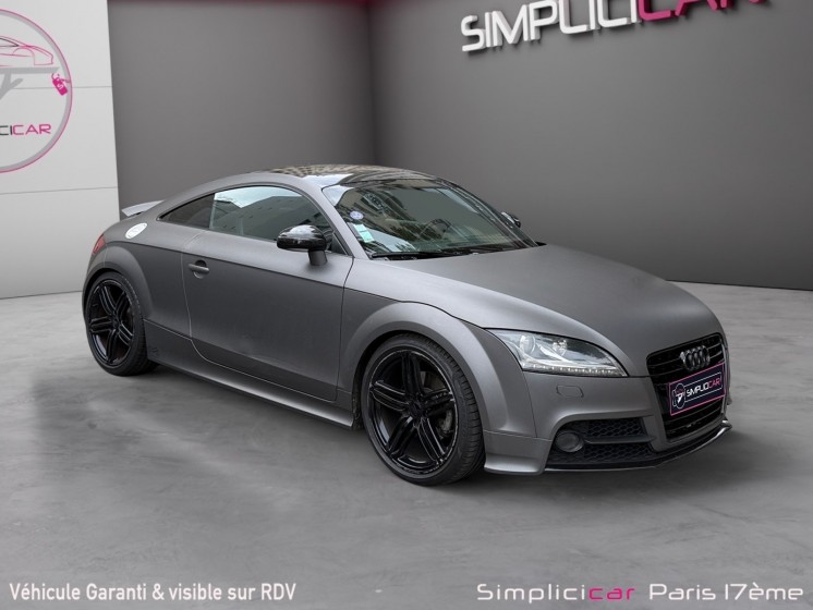 Audi tt coupe 1.8 tfsi 160 s line/ radar de recul / regulateur de vitesse occasion paris 17ème (75)(porte maillot)...