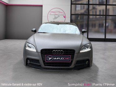 Audi tt coupe 1.8 tfsi 160 s line/ radar de recul / regulateur de vitesse occasion paris 17ème (75)(porte maillot)...