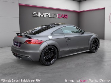 Audi tt coupe 1.8 tfsi 160 s line/ radar de recul / regulateur de vitesse occasion paris 17ème (75)(porte maillot)...