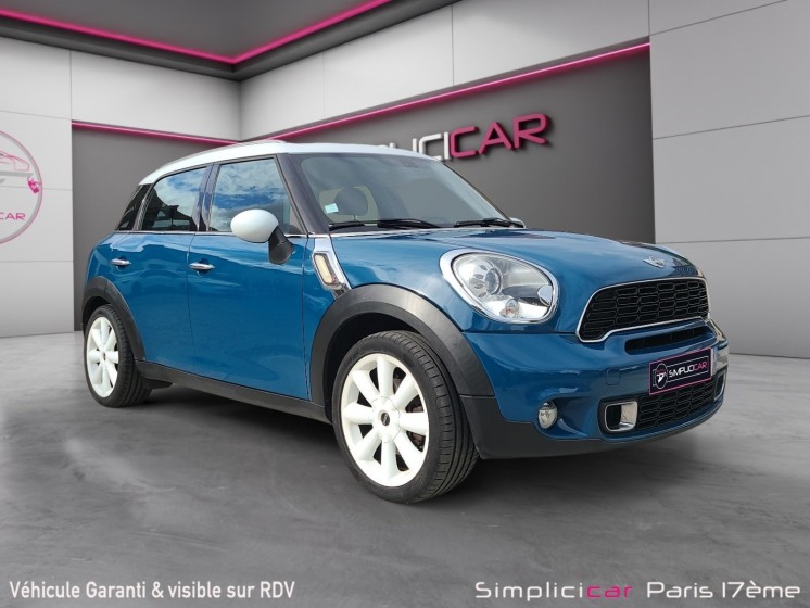 Mini countryman r60 d 143 ch cooper s pack sort de revision chaine moteur bmw occasion paris 17ème (75)(porte maillot)...