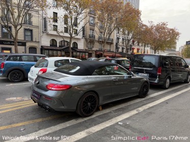 Mercedes classe c cabriolet 180 / kit c43 amg / carplay / camera de recul occasion paris 17ème (75)(porte maillot)...