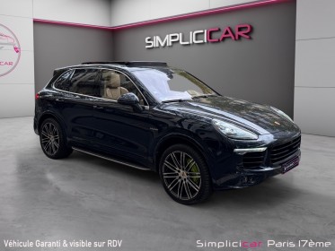 Porsche cayenne 3.0 v6 416 ch s e-hybrid  rechargeable tiptronic a/ full entretient porsche / burmeister / cuir etendu...