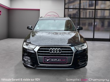 Audi q3 150 s line - clim auto - gps - régulateur - sièges cuir alcantara s line occasion champigny-sur-marne (94)...