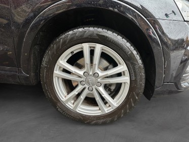 Audi q3 150 s line - clim auto - gps - régulateur - sièges cuir alcantara s line occasion champigny-sur-marne (94)...