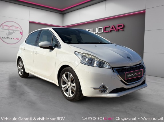 Peugeot 208 1.6 e-hdi 92ch bvm5 féline/ radar ar/ intérieur cuir/ sièges chauffants___ occasion simplicicar orgeval ...