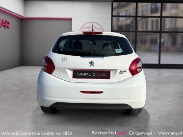 Peugeot 208 1.6 e-hdi 92ch bvm5 féline/ radar ar/ intérieur cuir/ sièges chauffants___ occasion simplicicar orgeval ...