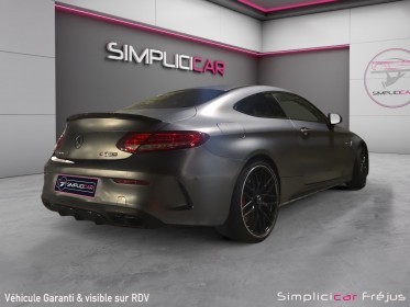 Mercedes classe c coupe 63 mercedes-amg speedshift mct amg occasion simplicicar frejus  simplicicar simplicibike france