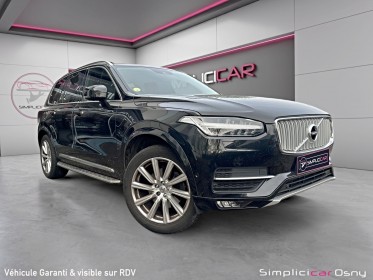 Volvo xc90 d5 awd 235 ch geartronic 7pl inscription luxe occasion osny simplicicar simplicibike france