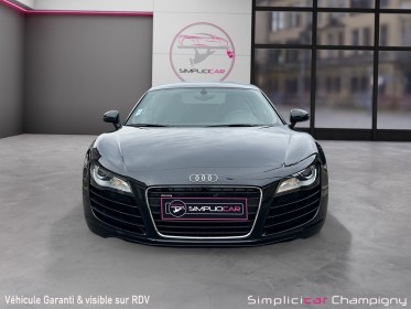 Audi r8 v8 quattro r-tronic 420 cv - carplay - caméra de recul - pack carbon exterieur et intérieur - bang  olufsen...
