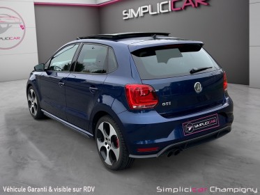 Volkswagen polo 1.4 tsi 180 gti dsg7 - suivie vw - toit ouvrant - sièges chauffant - clim auto occasion champigny-sur-marne...