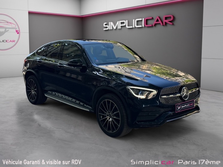 Mercedes glc coupe 300 de 9g-tronic 4matic amg line/burmester/ sieges av chauffants/ toit ouvrant panoramique/ occasion paris...