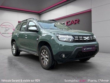 Dacia duster eco-g 100 4x2 expression camera/apple carplay/garantie 12 mois occasion paris 17ème (75)(porte maillot)...