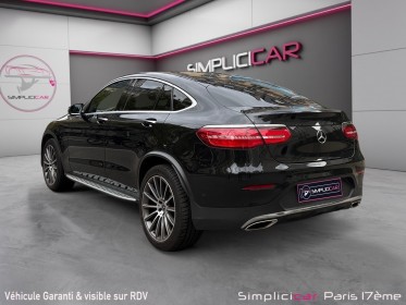 Mercedes glc coupe 250 9g-tronic 4matic sportline/entretien mercedes/garantie mercedes/camera 360 occasion paris 17ème...