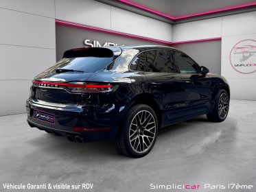 Porsche macan phase 2 245 ch pdk entretien porsche/porsche approved/origine france/toit ouvrant occasion paris 17ème...