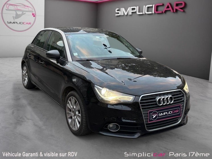 Audi a1 sportback 1.2 tfsi 86 ambiente occasion paris 17ème (75)(porte maillot) simplicicar simplicibike france