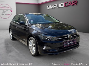 Volkswagen polo 1.0 tsi 95 ss dsg7 united/garantie 12 mois/origine france/entretien a jour/apple carplay/chargeur a induction...