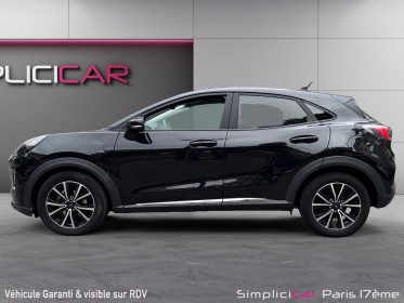 Ford puma 1.0 ecoboost 125 ch mhev ss bvm6 titanium garantie 12 mois occasion paris 17ème (75)(porte maillot) simplicicar...