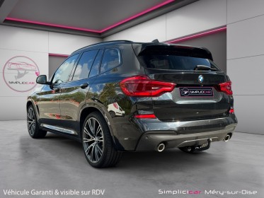 Bmw x3 g01 xdrive20d 190ch bva8 m sport toit ouvrant garantie 12 mois occasion simplicicar mery-sur-oise simplicicar...