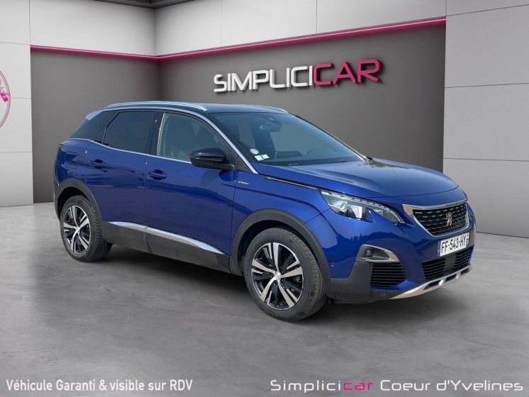Peugeot 3008 puretech 180ch ss eat8 gt line occasion simplicicar coeur d'yvelines - auto expo 78 simplicicar simplicibike...